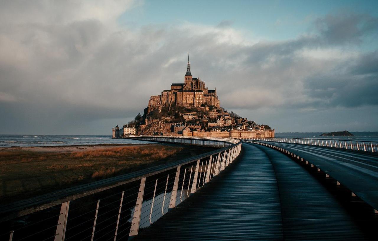 Gite Mont Saint Michel "Aucoeurdelabaie" Sains Luaran gambar